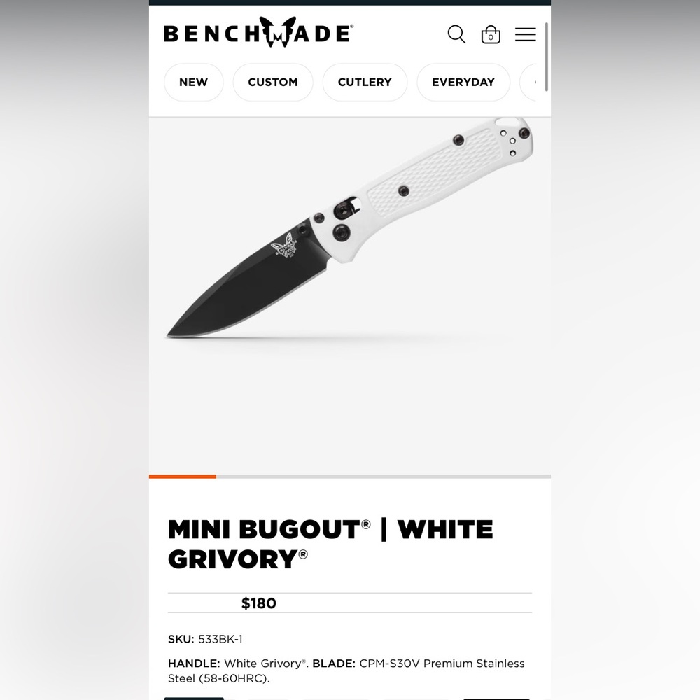 MINI BUGOUT® | WHITE GRIVORY®